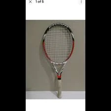 Wilson Red and White Tennis Racket