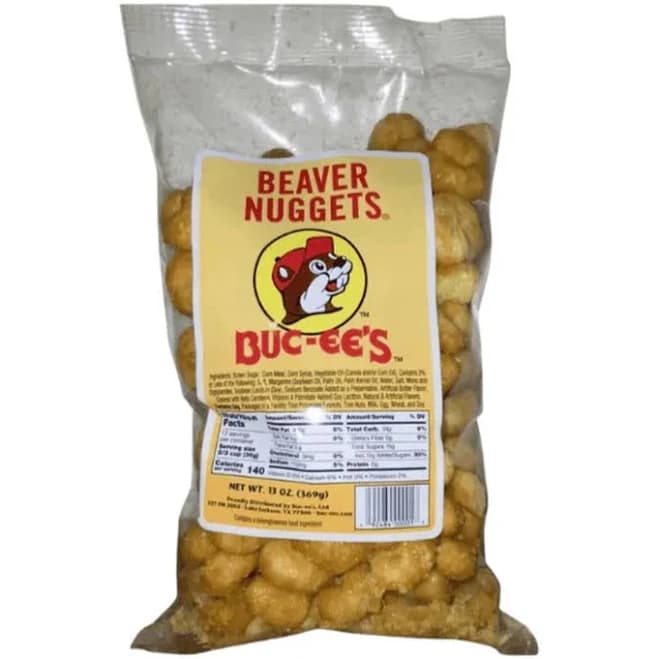 Buc-ee's Beaver Nuggets Sweet Corn Puff Snacks Texas Bucees