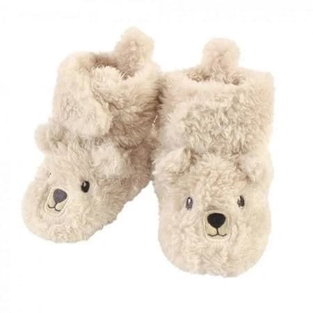 Hudson Baby Unisex Cozy Fleece Bear Booties