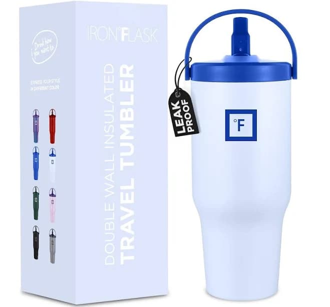 Iron °FLASK Sidekick Insulated Water Tumbler