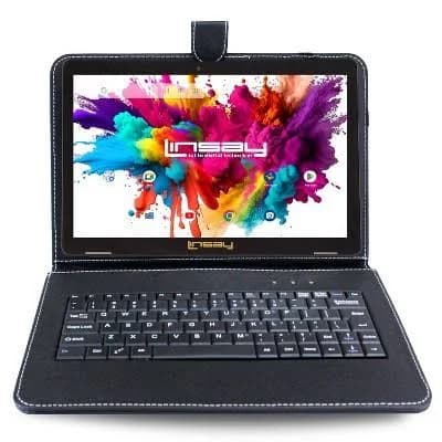 LINSAY 10.1" 1280x800 IPS SCREEN OCTA CORE 128GB STORAGE 128 BIT Tablet Dual Camera Android 15