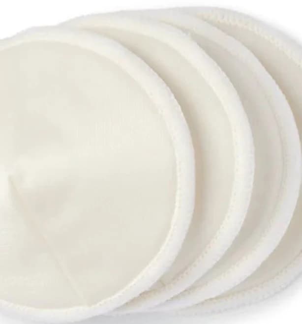 Ameda Nursing Pad Multi-layer Fabric Reusable (Sold as PK/4) | 4-Pack | Reusable Nursing Pad