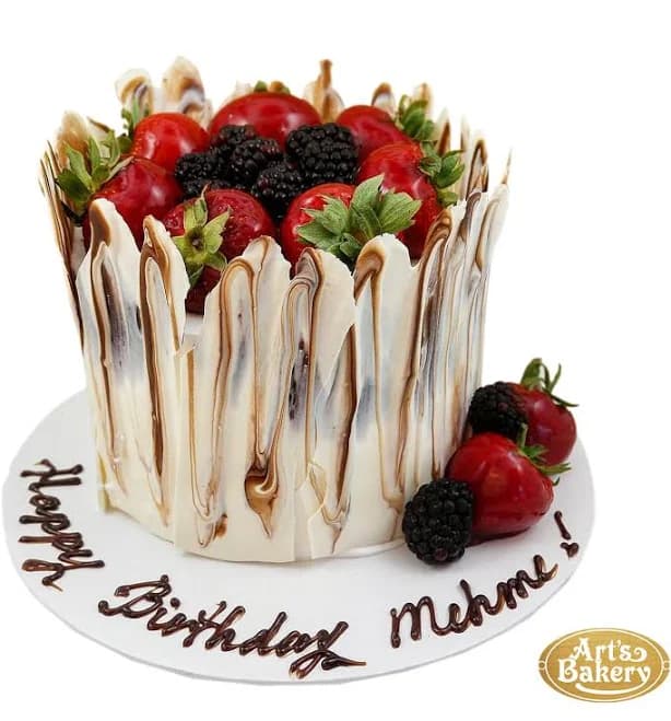 Chocolate Surroundings Fruit Cake