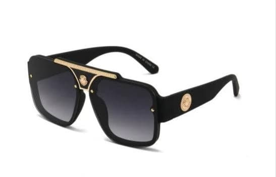 Oversized Aviators Flat Top Sunglasses