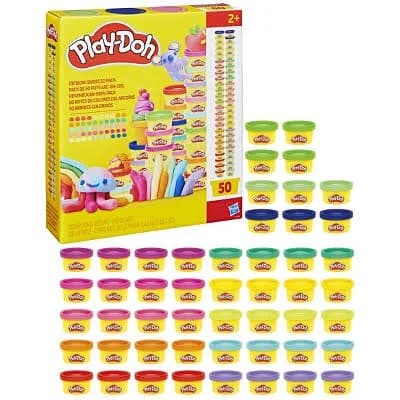 Play-Doh Rainbow Favors 50 Pack