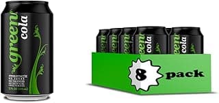 Sugar Free, Zero Calories, Naturally Sweetened with 100% Stevia Leaf Extract, Carbonated Soda, 100% Cola Taste, 12 Fl Oz each can - Pack of 8