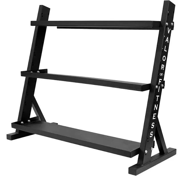 Valor Fitness Adjustable 3-Tier Storage Rack