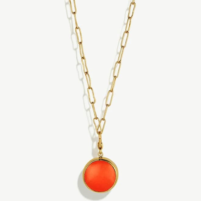 SOKO Umbo Circle Necklace Charm & Mini Ellipse Necklace Set
