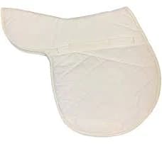 White Quilted English Pad