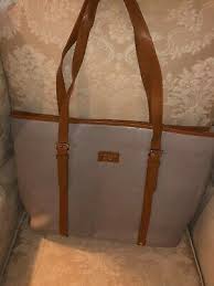 Paul Costelloe Leather Grey Shopper Tote Bag.$200 | eBay