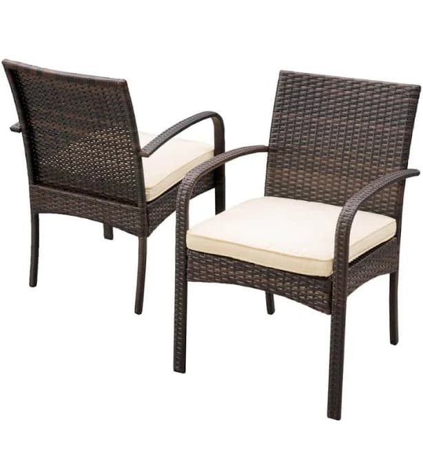 Christopher Knight Home Cordoba Patio Dining Chair Set of 2