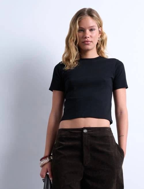 Topshop Women's Everyday Cotton T-Shirt
