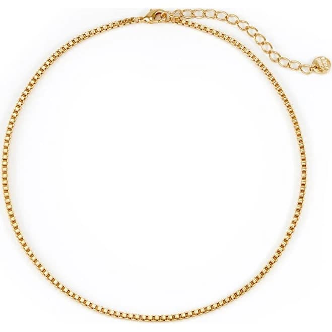 Brook and York Women's Emma Box-Chain Choker Necklace