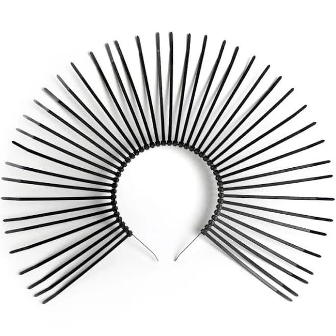 Apatico Metropolis Halo Crown Spiked Sunburst Headpiece