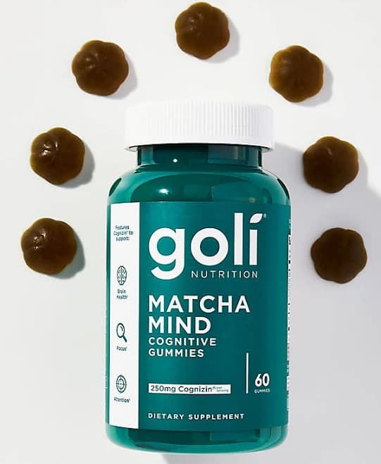 Matcha Mind Gummies by Goli Nutrition in Green at Anthropologie