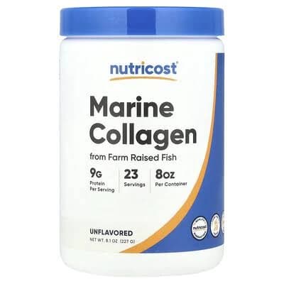 Nutricost Farm-Raised Marine Collagen Powder