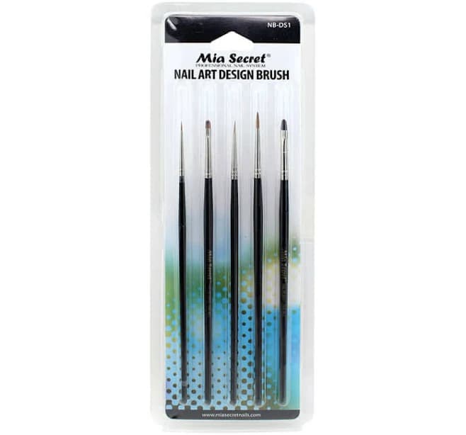 MIA Secret Nail Art Brush Set