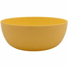 Mainstays Plastic Round Bowl - Yellow