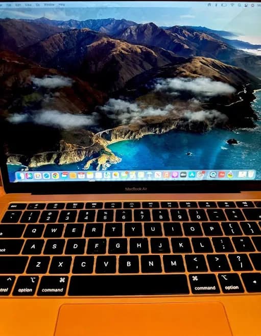 Macbook Air 13 Rose Gold Version 12.1 8gb No Glitch Please Read For
