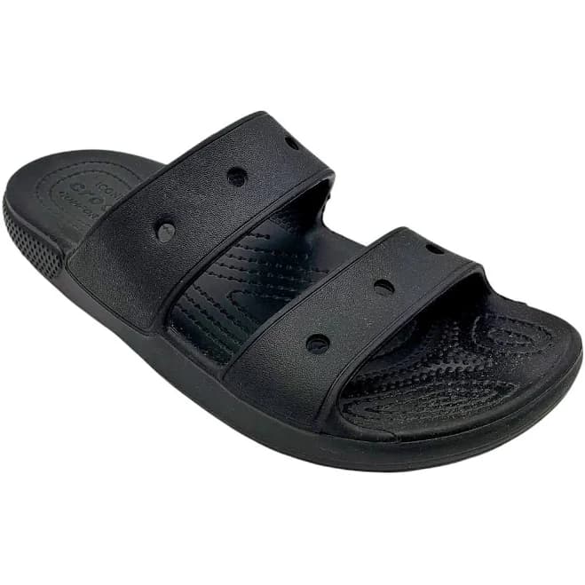 Crocs Women's Classic Two-strap Sandals Black
