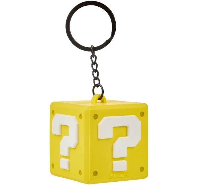 Super Mario Bros. Question Block 3D Keychain