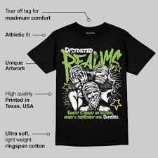"Distorted Realms" Tee - DopeSkill Neon Green Collection – DOPESKILL