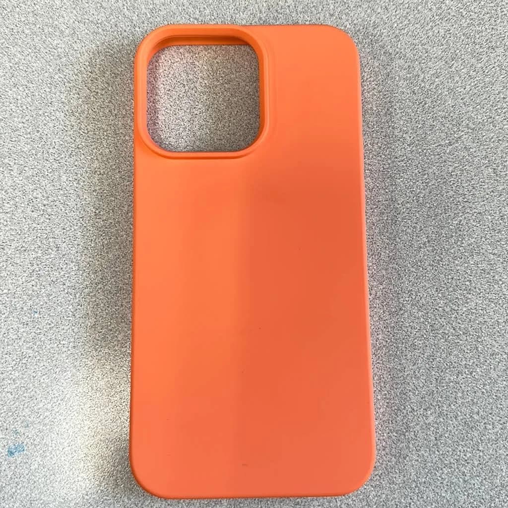 Apple - Protective case Compatible iPhone 14 Pro Orange