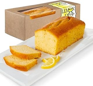 Beatrice Bakery Co. Lemon Drop Liqueur Cake Bar, Gramdma's Sweet And Savory Freshly Made Liqueur Cake, Est. 1917 (14 oz Box)