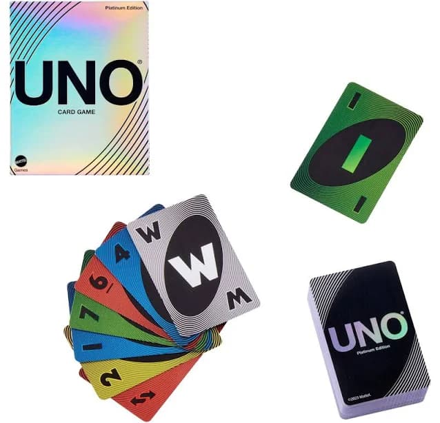 Uno Platinum Edition Card Game