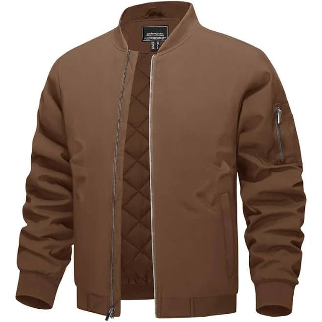 Thermal Quilted Waterproof Bomber Jacket