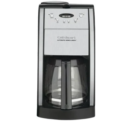 Cuisinart DGB-550BKP1 Automatic Coffeemaker Grind & Brew, 12-Cup Glass, Black