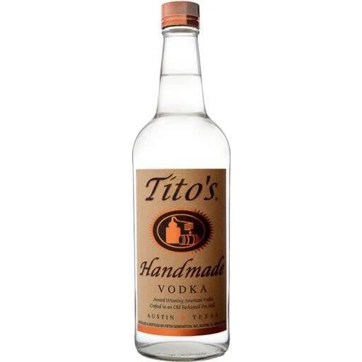 Tito's Handmade Vodka Bottle
