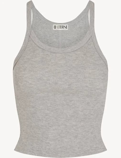 Eterne Cropped Rib Tank