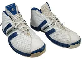 Rare Nds 2004 adidas kg 1 Kevin Garnett White/Blue Mvp Mens Us Size 12 no Box