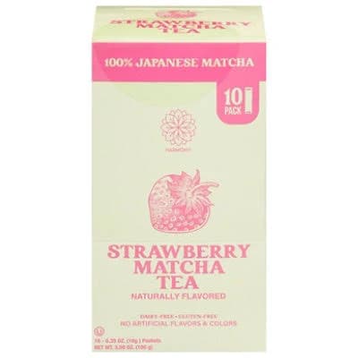 Harmony Matcha Strawberry Premium Japanese Matcha Powder
