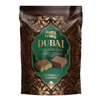 Nutty Fruity Dubai Chocolate Bars
