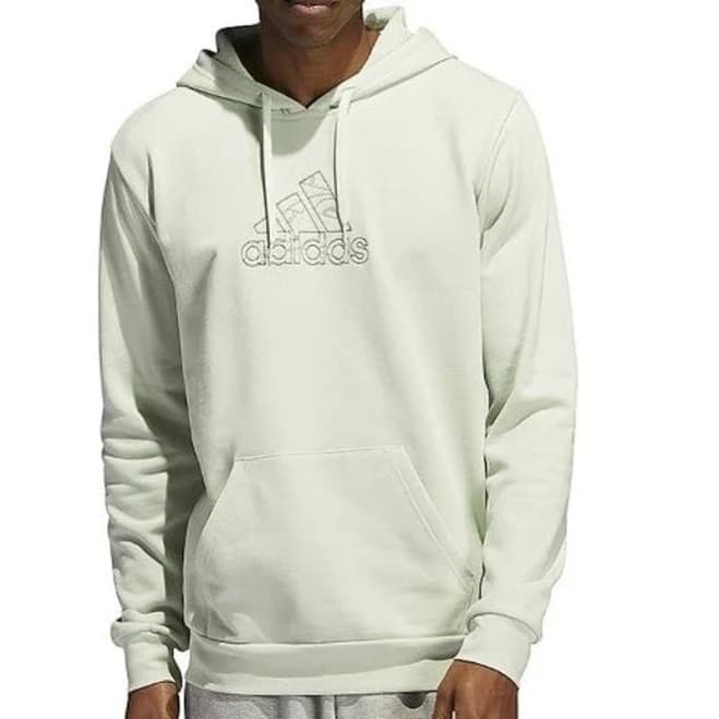 Adidas New Men's Embroidery Logo Hoodie (sz Small) - New Men | Color: Green | Size: S