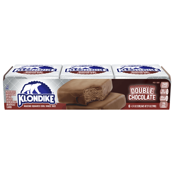 Klondike Double Chocolate Ice Cream Bars
