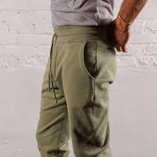 Skyline Heavyweight Fleece Jogger in Dusty Olive Green I Men's Relaxed Fit | Myles Apparel