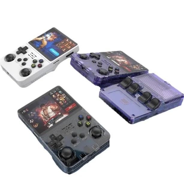 R36S Handheld Game Console With Dual Joysticks Retro Handheld Game Console Portable Pocket Game