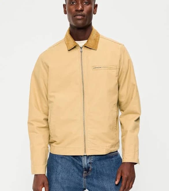 Old Navy Men's Cropped Canvas Barn Jacket