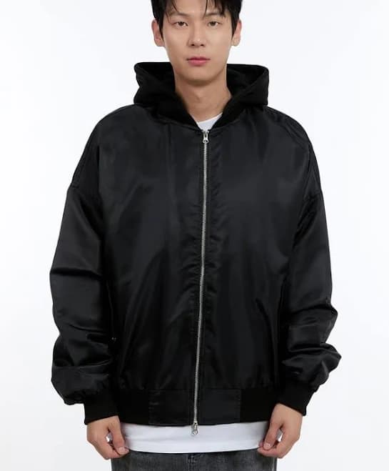 Men's Oversized Bomber Jacket
