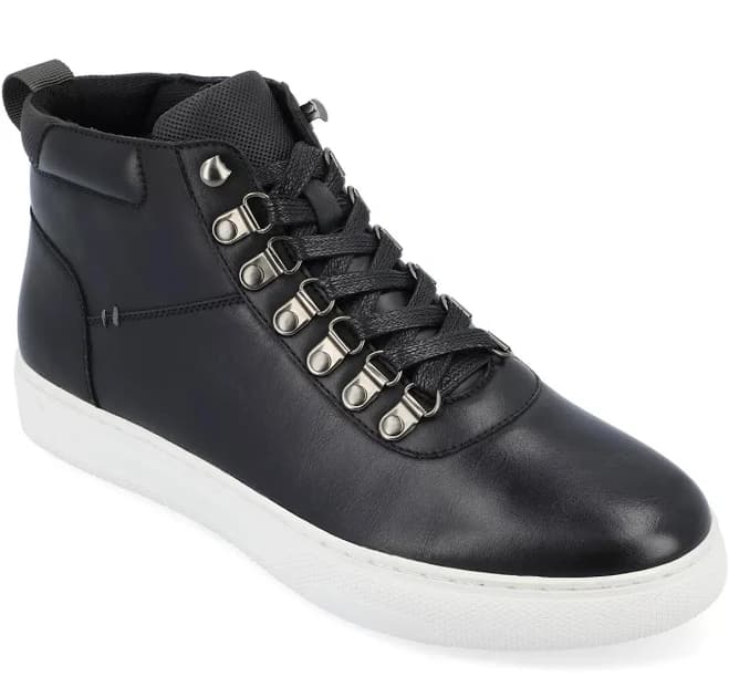 VANCE Co. Men's Ortiz Lace-up High-Top Sneakers