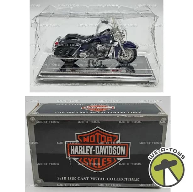 Harley-davidson 2000 Flhrc Road King Classic Die Cast Black Motorcycle