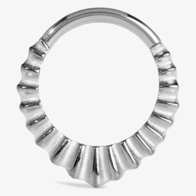 Ask & Embla Venus Shell Clicker Septum Rings