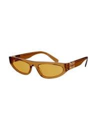 Miu Miu Eyewear cat-eye Frame Sunglasses | Brown | FARFETCH UZ