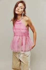 Free People Cupcake Cutie Halter Top