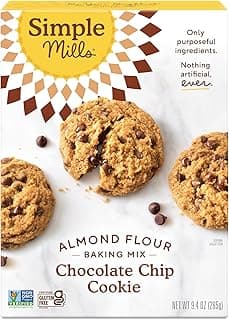 Almond Flour Baking Mix, Chocolate Chip Cookie Dough Mix - Gluten Free, Plant Based, 9.4 Ounce (Pack of 1)