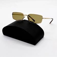 Prada | Accessories | New Prada Spr A6 5ak70g Gold Green Pra60s 5ak70g Square Women Prada Sunglasses | Poshmark