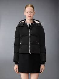 Poly Tech Down Filled Armband Cropped Parka | Thom Browne